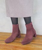 【ボントレ/BONTRE】の「BONTRE/ボントレ」スクエアトゥサイドジップブーツ/BONTRE94652 ボルドー|ID: prp329100004766685 ipo3291000000034515468