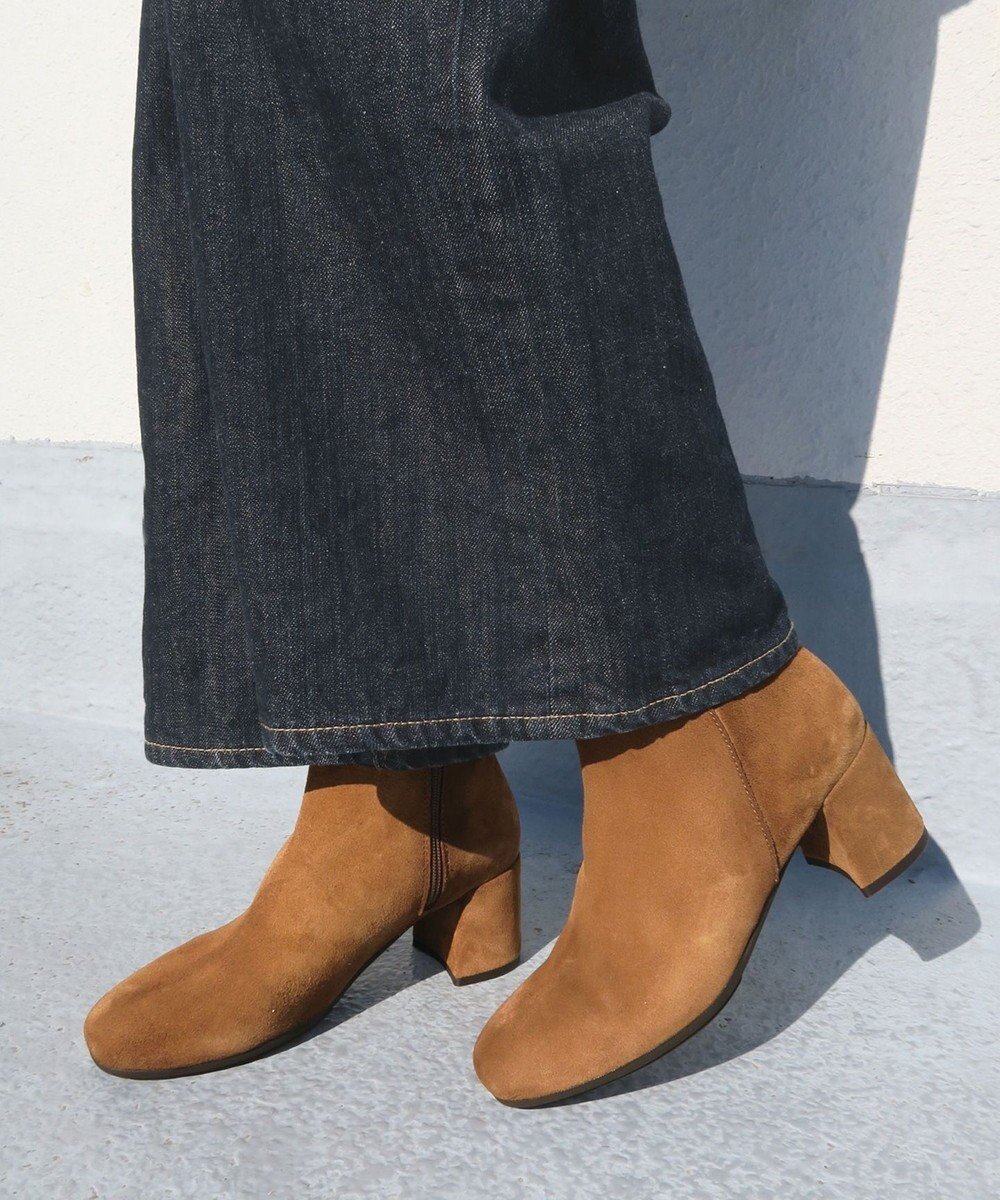 【ボントレ/BONTRE】の「BONTRE/ボントレ」スクエアトゥサイドジップブーツ/BONTRE94652 インテリア・キッズ・メンズ・レディースファッション・服の通販 founy(ファニー) 　ファッション　Fashion　レディースファッション　Fashion for Women　シンプル　Simple, Minimal　ジップ　Zip, Zipper　トレンド　Trend, Trending Now　人気　Popular, Best Seller　バランス　Balance, Style Balance　ブロック　Block, Solid Block Pattern　A/W・秋冬　Autumn/Winter　おすすめ　Recommended / Our Picks　キャメル|ID: prp329100004766685 ipo3291000000034515469