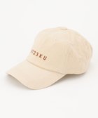 【23区 ゴルフ/NIJYUSANKU GOLF】の【WOMEN】コーデュロイ キャップ いつものコーデに合わせやすいシンプル設計 ベージュ系|ID: prp329100004766688 ipo3291000000034515500