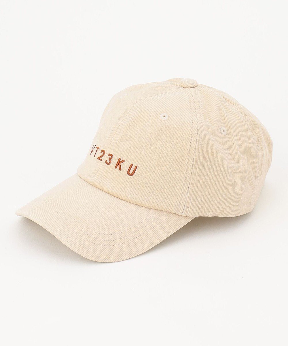 【23区 ゴルフ/NIJYUSANKU GOLF】の【WOMEN】コーデュロイ キャップ いつものコーデに合わせやすいシンプル設計 インテリア・キッズ・メンズ・レディースファッション・服の通販 founy(ファニー) 　ファッション　Fashion　レディースファッション　Fashion for Women　キャップ&ハット　Hats & Caps　キャップ　Cap, Baseball Cap　コーデュロイ　Corduroy, Cord Fabric　シンプル　Simple, Minimal　フロント　Front, Front Design　帽子　Hat, Headwear　ベージュ系|ID: prp329100004766688 ipo3291000000034515500