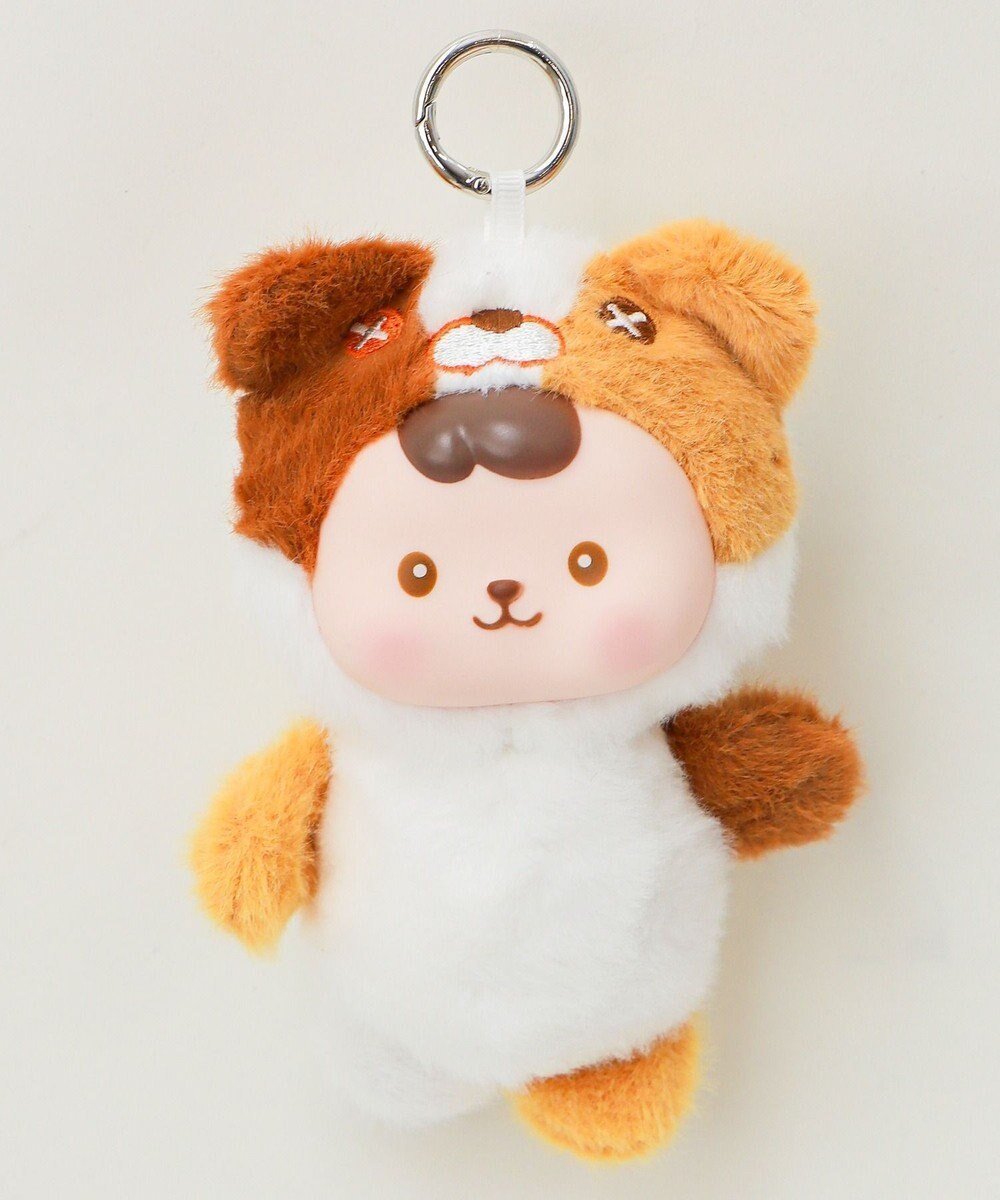 【ウィゴー/WEGO】のぷっくり着ぐるみぬいぐるみキーホルダー インテリア・キッズ・メンズ・レディースファッション・服の通販 founy(ファニー) 　ファッション　Fashion　レディースファッション　Fashion for Women　ミニ財布・二つ折り財布　Wallets & Card Cases　新作・新入荷　New Arrivals / New In　おすすめ　Recommended / Our Picks　キャラクター　Character, Licensed Characters　キーホルダー　Keychain, Key Holder　ギフト プレゼント　Gift / Present　スマホ　Smartphone, Mobile Device　フォルム　Silhouette, Form　リュック　Backpack, Rucksack　財布　Wallet, Purse　ライトブラウン|ID: prp329100004766693 ipo3291000000034515543