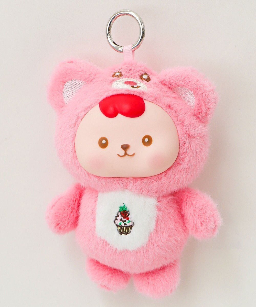 【ウィゴー/WEGO】のぷっくり着ぐるみぬいぐるみキーホルダー インテリア・キッズ・メンズ・レディースファッション・服の通販 founy(ファニー) 　ファッション　Fashion　レディースファッション　Fashion for Women　ミニ財布・二つ折り財布　Wallets & Card Cases　新作・新入荷　New Arrivals / New In　おすすめ　Recommended / Our Picks　キャラクター　Character, Licensed Characters　キーホルダー　Keychain, Key Holder　ギフト プレゼント　Gift / Present　スマホ　Smartphone, Mobile Device　フォルム　Silhouette, Form　リュック　Backpack, Rucksack　財布　Wallet, Purse　ピンク|ID: prp329100004766693 ipo3291000000034515545