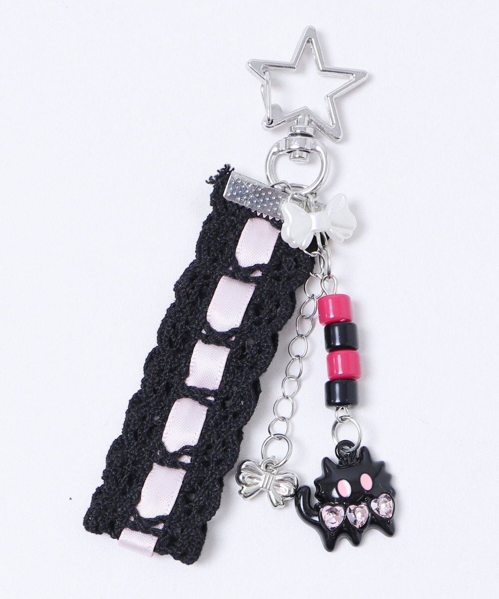 【ウィゴー/WEGO】のビーズループタグキーホルダー インテリア・キッズ・メンズ・レディースファッション・服の通販 founy(ファニー) 　ファッション　Fashion　レディースファッション　Fashion for Women　ミニ財布・二つ折り財布　Wallets & Card Cases　新作・新入荷　New Arrivals / New In　ガーリー　Girly, Feminine Style　キーホルダー　Keychain, Key Holder　スマホ　Smartphone, Mobile Device　チャーム　Charm, Pendant　パール　Pearl, Pearl Accent　ポーチ　Pouch, Small Case　モチーフ　Motif, Design Theme　リボン　Ribbon, Bow　レース　Lace, Lace Fabric　財布　Wallet, Purse　柄1|ID: prp329100004766696 ipo3291000000034515559