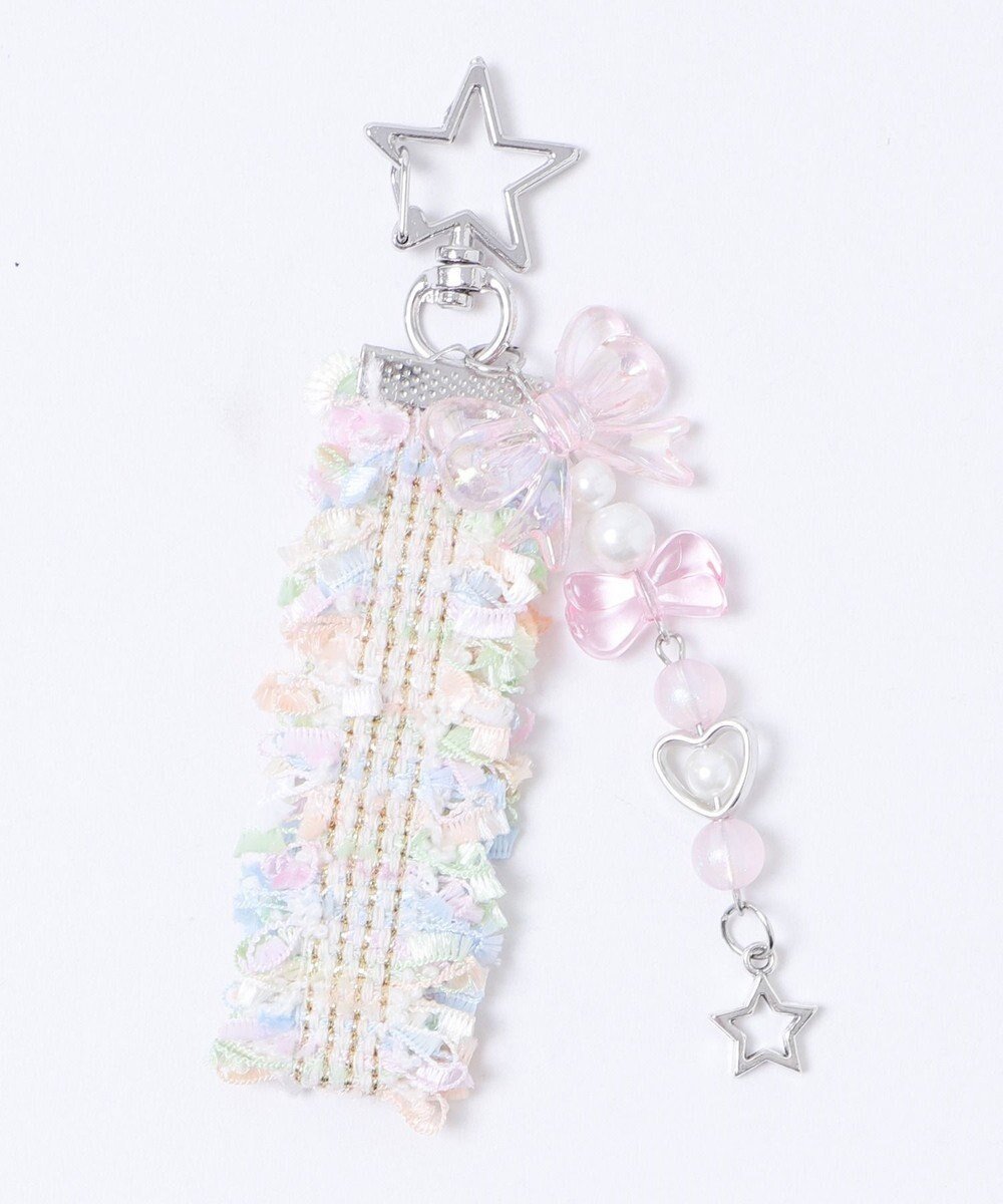 【ウィゴー/WEGO】のビーズループタグキーホルダー インテリア・キッズ・メンズ・レディースファッション・服の通販 founy(ファニー) 　ファッション　Fashion　レディースファッション　Fashion for Women　ミニ財布・二つ折り財布　Wallets & Card Cases　新作・新入荷　New Arrivals / New In　ガーリー　Girly, Feminine Style　キーホルダー　Keychain, Key Holder　スマホ　Smartphone, Mobile Device　チャーム　Charm, Pendant　パール　Pearl, Pearl Accent　ポーチ　Pouch, Small Case　モチーフ　Motif, Design Theme　リボン　Ribbon, Bow　レース　Lace, Lace Fabric　財布　Wallet, Purse　柄2|ID: prp329100004766696 ipo3291000000034515560