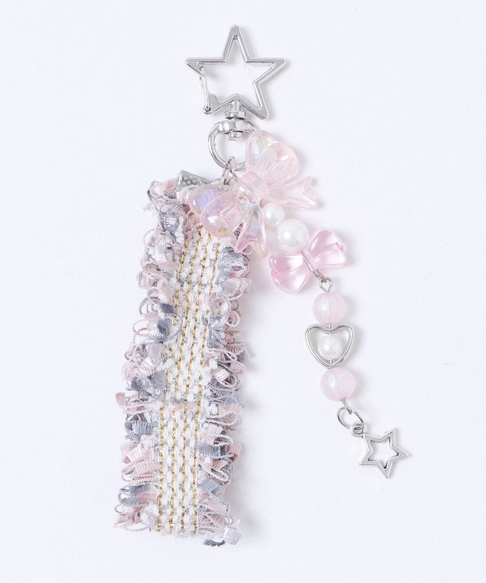 【ウィゴー/WEGO】のビーズループタグキーホルダー インテリア・キッズ・メンズ・レディースファッション・服の通販 founy(ファニー) 　ファッション　Fashion　レディースファッション　Fashion for Women　ミニ財布・二つ折り財布　Wallets & Card Cases　新作・新入荷　New Arrivals / New In　ガーリー　Girly, Feminine Style　キーホルダー　Keychain, Key Holder　スマホ　Smartphone, Mobile Device　チャーム　Charm, Pendant　パール　Pearl, Pearl Accent　ポーチ　Pouch, Small Case　モチーフ　Motif, Design Theme　リボン　Ribbon, Bow　レース　Lace, Lace Fabric　財布　Wallet, Purse　柄3|ID: prp329100004766696 ipo3291000000034515561