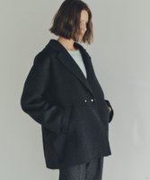 【イェッカ ヴェッカ/YECCA VECCA】のウールMIXリバーミドル丈コート 人気、トレンドファッション・服の通販 founy(ファニー) ファッション Fashion レディースファッション Fashion for Women アウター Coat / Outerwear Collection コート・ロングコート・ピーコート Long Coats, Peacoats & More レディースジャケット・軽アウター Jackets チェスターコート・ロング丈アウター Chester Coats / Chesterfield Long Coats 新作・新入荷 New Arrivals / New In ジャケット Jacket, Outerwear スタイリッシュ Stylish, Fashionable スリット Slit, Slit Detail チェスターコート Chester Coat, Long Coat ポケット Pocket, Pocket Detail ミドル Middle Length, Mid Height エレガント 上品 Elegant A/W・秋冬 Autumn/Winter |ID:prp329100004766702