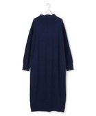【ジェイプレスヨークストリート/J.PRESS YORK STREET】の【WOMEN】ボトルネックニット ワンピース ネイビー系|ID: prp329100004766705 ipo3291000000034515596
