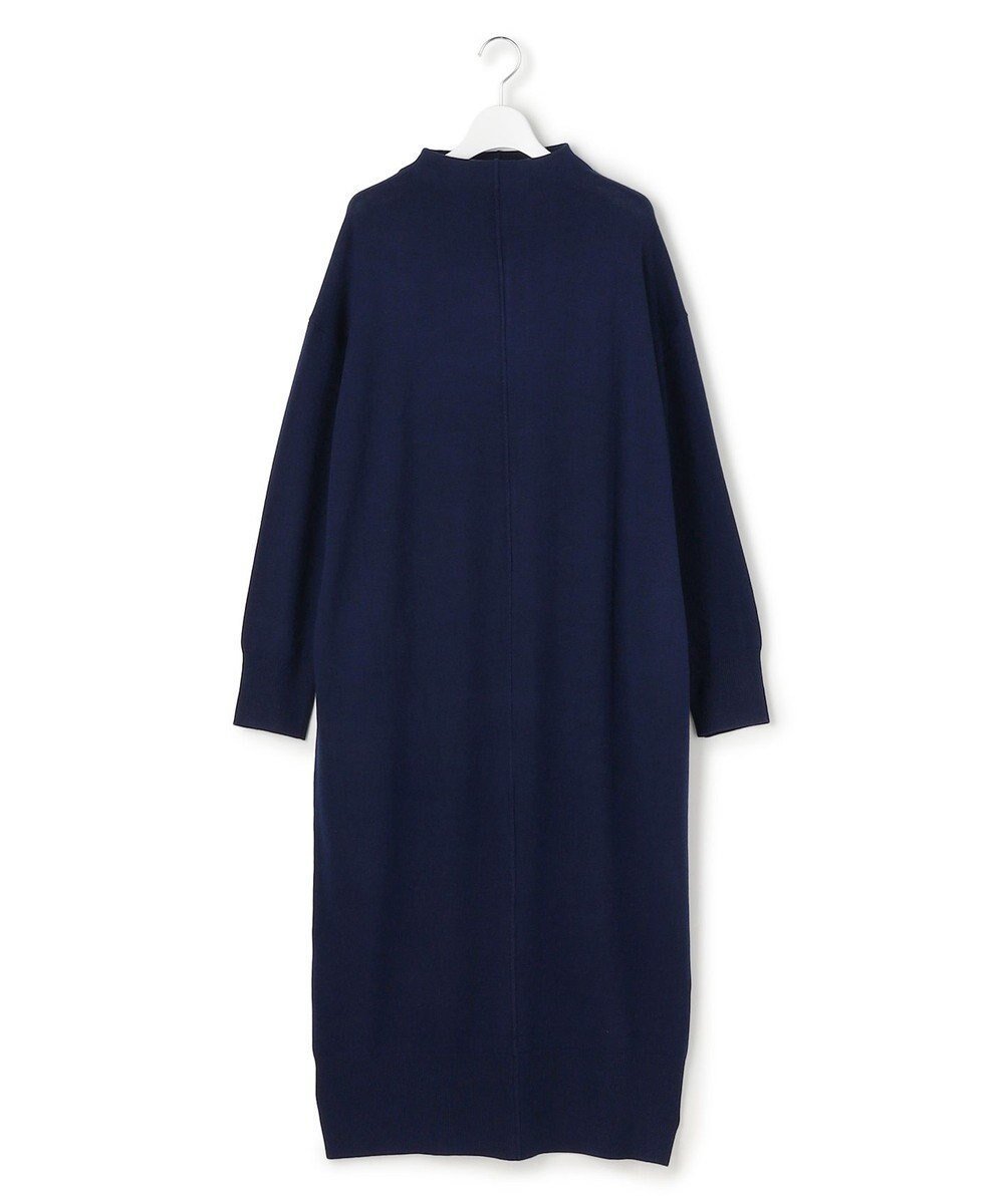 【ジェイプレスヨークストリート/J.PRESS YORK STREET】の【WOMEN】ボトルネックニット ワンピース インテリア・キッズ・メンズ・レディースファッション・服の通販 founy(ファニー) 　ファッション　Fashion　レディースファッション　Fashion for Women　ワンピース　Dresses　ニットワンピース　Knit Dresses　アクリル　Acrylic Material　シューズ　Shoes, Footwear　ショルダー　Shoulder, Shoulder Strap　シンプル　Simple, Minimal　スウェット / スエット　Sweatshirt, Sweatwear　スニーカー　Sneakers, Trainers　ドロップ　Drop Shoulder, Dropped Style　なめらか　Smooth, Silky Texture　バランス　Balance, Style Balance　ボトルネック　Bottle Neck, Mock Neck　ポケット　Pocket, Pocket Detail　A/W・秋冬　Autumn/Winter　新作・新入荷　New Arrivals / New In　おすすめ　Recommended / Our Picks　エレガント 上品　Elegant　ネイビー系|ID: prp329100004766705 ipo3291000000034515596