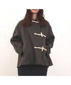 【ジェイプレスヨークストリート/J.PRESS YORK STREET】の【WOMEN】ショート ダッフルコート グレー系|ID: prp329100004766706 ipo3291000000034515599