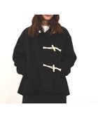 【ジェイプレスヨークストリート/J.PRESS YORK STREET】の【WOMEN】ショート ダッフルコート ブラック系|ID: prp329100004766706 ipo3291000000034515600