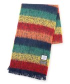 【ジェイプレスヨークストリート/J.PRESS YORK STREET】の【WOMEN】QUIOC ボーダーマフラー オレンジ系1|ID: prp329100004766707 ipo3291000000034515603