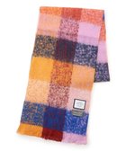 【ジェイプレスヨークストリート/J.PRESS YORK STREET】の【WOMEN】QUIOC チェックマフラー パープル系3|ID: prp329100004766708 ipo3291000000035573184