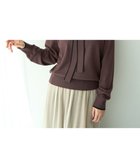 【イェッカ ヴェッカ/YECCA VECCA】の配色ボウタイニット Brown|ID: prp329100004766714 ipo3291000000034515647