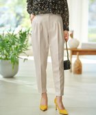 【組曲/KUMIKYOKU】のライトダブルクロス テーパードパンツ 人気、トレンドファッション・服の通販 founy(ファニー) ファッション Fashion レディースファッション Fashion for Women パンツ Pants & Trousers クール Cool, Chic ストレッチ Stretch, Stretchy Fabric フォルム Silhouette, Form ヨーク Yoke, Yoke Design A/W・秋冬 Autumn/Winter エレガント 上品 Elegant thumbnail サンドグレージュ系|ID: prp329100004766718 ipo3291000000034515678