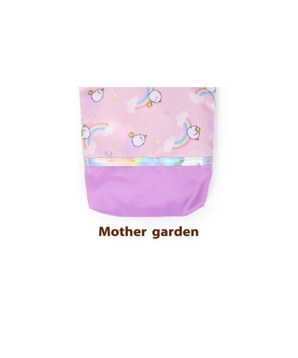 【マザーガーデン/Mother garden / KIDS】のマザーガーデン MOLANG モラン シューズバッグ 虹柄 上履き入れ インテリア・キッズ・メンズ・レディースファッション・服の通販 founy(ファニー) 　ファッション　Fashion　キッズファッション　Fashion for Kids　ガーデン　Garden, Gardening　シューズ　Shoes, Footwear　入学式　Entrance Ceremony　|ID: prp329100004767435 ipo3291000000034526190