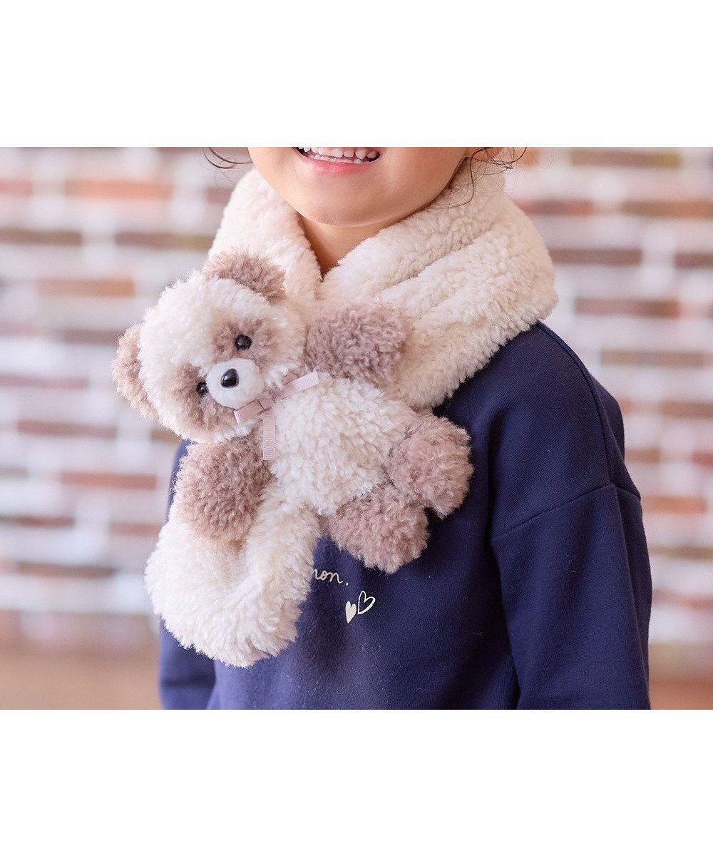 【エニィ/ANY / KIDS】のアニマル ふわふわ マフラー インテリア・キッズ・メンズ・レディースファッション・服の通販 founy(ファニー) 　ファッション　Fashion　キッズファッション　Fashion for Kids　アニマル　Animal Print　スヌード　Snood, Infinity Scarf　スマホ　Smartphone, Mobile Device　ネコ　Cat, Feline Motif　人気　Popular, Best Seller　防寒　Cold Protection, Winter-Ready　マフラー　Scarf, Muffler　A/W・秋冬　Autumn/Winter　再入荷　Restock / Back in Stock　おすすめ　Recommended / Our Picks　ギフト プレゼント　Gift / Present　パンダ|ID: prp329100004767438 ipo3291000000034526203