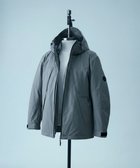 【ジェイ プレス/J.PRESS / MEN】の3シーズン着られる贅沢【3WAY SYSTEM / 撥水 / ストレッチ】マウンテンパーカー / ダウンライナーデタッチャブル 人気、トレンドファッション・服の通販 founy(ファニー) ファッション Fashion メンズファッション Fashion for Men アウター Men's Coats Outerwear インナー Innerwear ジャケット Jacket, Outerwear ストレッチ Stretch, Stretchy Fabric タフタ Taffeta, Structured Fabric ダウン Down, Puffer パーカー Hoodie, Parka ライナー Liner, Inner Layer A/W・秋冬 Autumn/Winter 軽量 Lightweight, Ultra Light thumbnail グレー系|ID: prp329100004767446 ipo3291000000034617624
