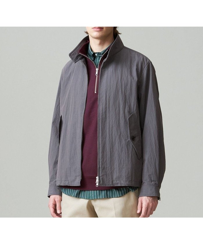 【ジェイ プレス/J.PRESS / MEN】のコットンナイロンタイプライター ゴルフジャケット インテリア・キッズ・メンズ・レディースファッション・服の通販 founy(ファニー) https://founy.com/ ファッション Fashion メンズファッション Fashion for Men アウター Men's Coats Outerwear ブルゾンジャケット / カジュアルアウター Bomber Jackets & Blousons インナー Innerwear 秋 Autumn カフス Cuff Design 軽量 Lightweight, Ultra Light ジャケット Jacket, Outerwear タイプライター Typewriter Fabric, Crisp Cotton バランス Balance, Style Balance ブルゾン Blouson, Bomber Jacket メッシュ Mesh, Net Fabric ヨーク Yoke, Yoke Design A/W・秋冬 Autumn/Winter ゴルフ Golf |ID: prp329100004767449 ipo3291000000034526273