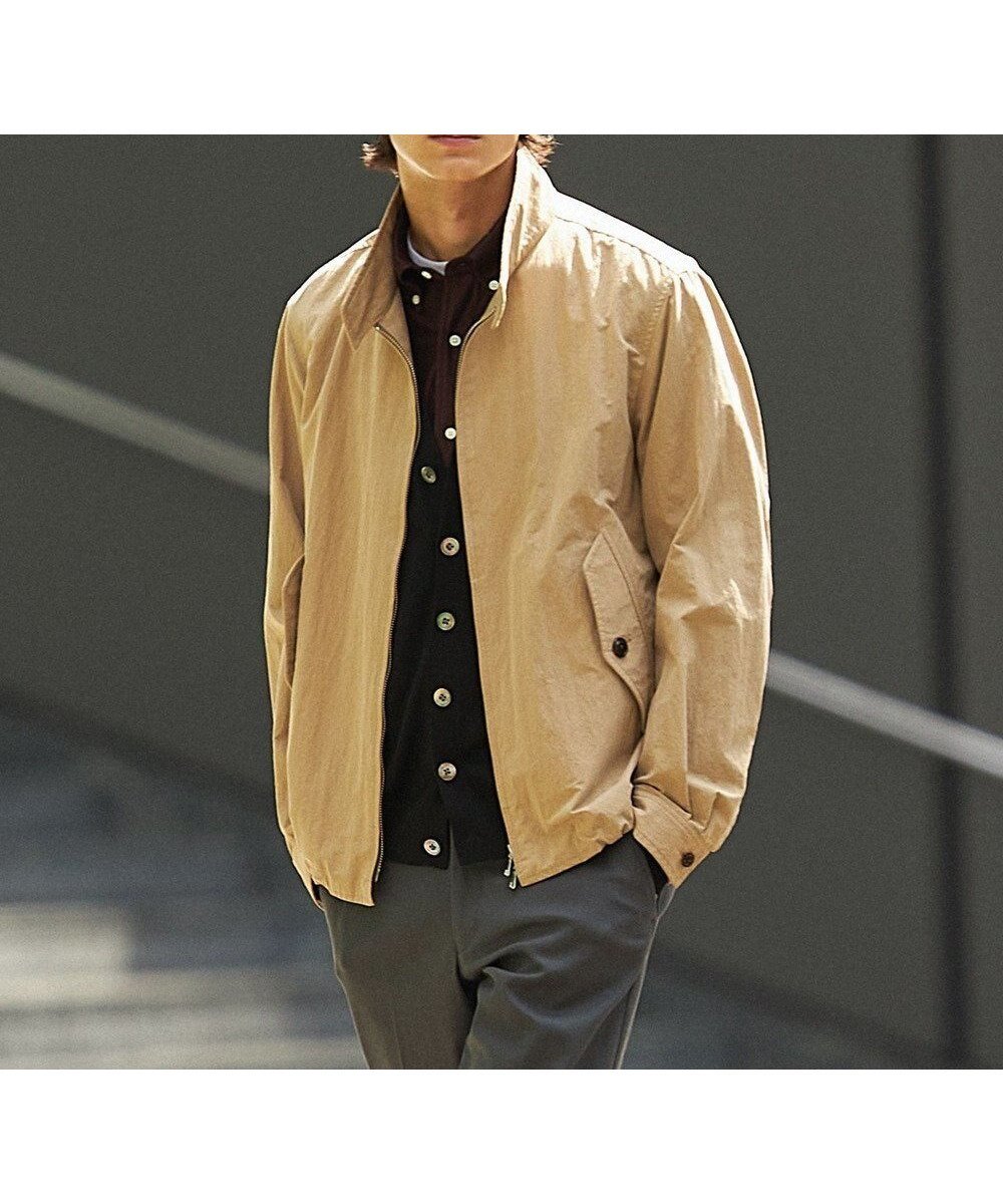 【ジェイ プレス/J.PRESS / MEN】のコットンナイロンタイプライター ゴルフジャケット インテリア・キッズ・メンズ・レディースファッション・服の通販 founy(ファニー) ファッション Fashion メンズファッション Fashion for Men アウター Men's Coats Outerwear ブルゾンジャケット / カジュアルアウター Bomber Jackets & Blousons インナー Innerwear 秋 Autumn カフス Cuff Design 軽量 Lightweight, Ultra Light ジャケット Jacket, Outerwear タイプライター Typewriter Fabric, Crisp Cotton バランス Balance, Style Balance ブルゾン Blouson, Bomber Jacket メッシュ Mesh, Net Fabric ヨーク Yoke, Yoke Design A/W・秋冬 Autumn/Winter ゴルフ Golf ベージュ系|ID: prp329100004767449 ipo3291000000034526275