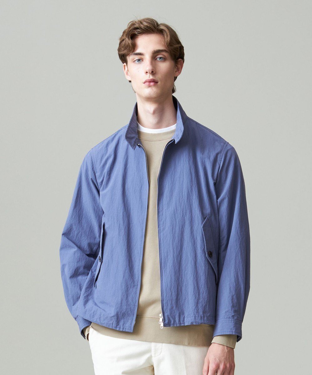 【ジェイ プレス/J.PRESS / MEN】のコットンナイロンタイプライター ゴルフジャケット インテリア・キッズ・メンズ・レディースファッション・服の通販 founy(ファニー) ファッション Fashion メンズファッション Fashion for Men アウター Men's Coats Outerwear ブルゾンジャケット / カジュアルアウター Bomber Jackets & Blousons インナー Innerwear 秋 Autumn カフス Cuff Design 軽量 Lightweight, Ultra Light ジャケット Jacket, Outerwear タイプライター Typewriter Fabric, Crisp Cotton バランス Balance, Style Balance ブルゾン Blouson, Bomber Jacket メッシュ Mesh, Net Fabric ヨーク Yoke, Yoke Design A/W・秋冬 Autumn/Winter ゴルフ Golf ダルブルー系|ID: prp329100004767449 ipo3291000000034526277