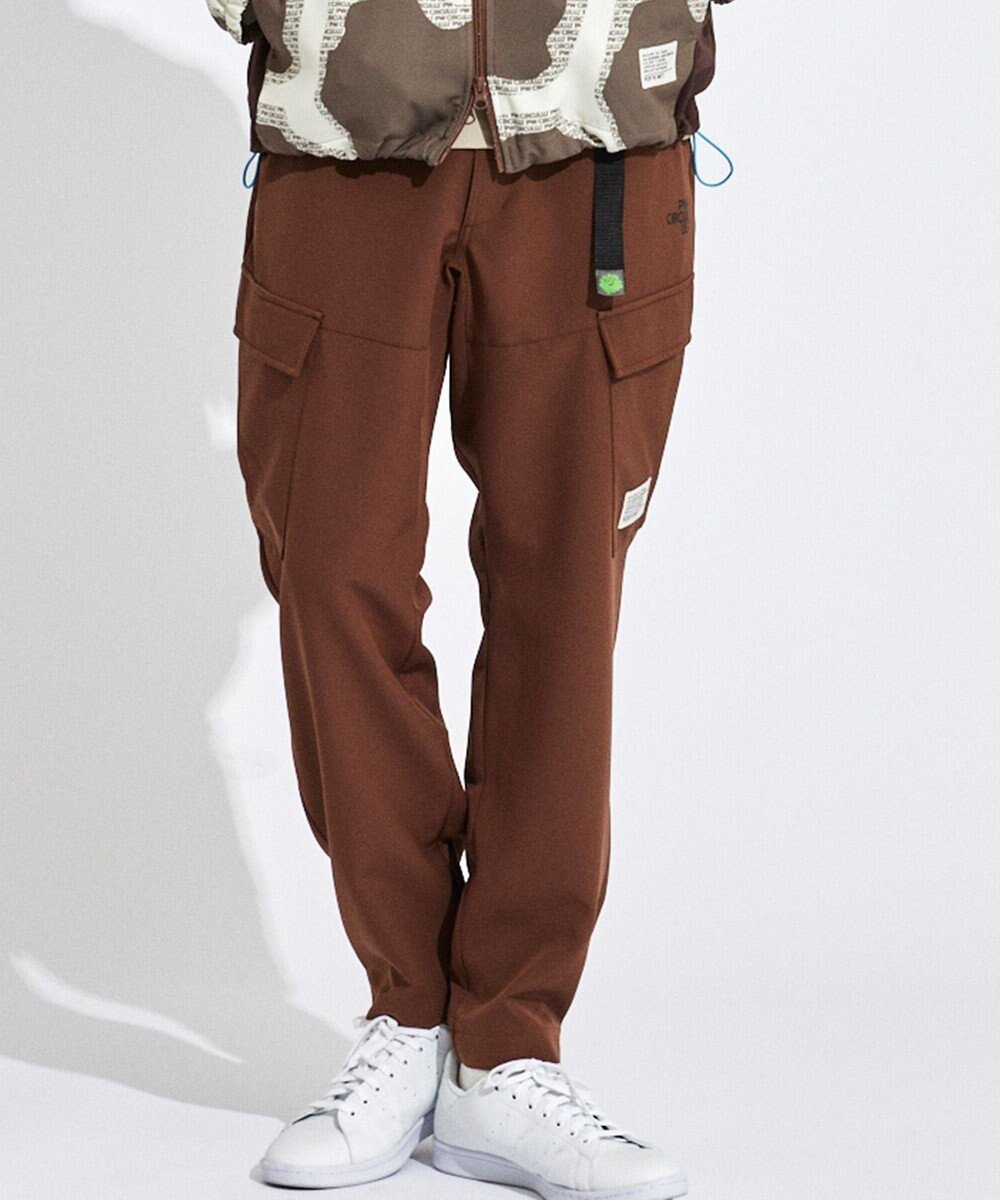 【ピーダブリュサーキュラス/PW CIRCULUS / MEN】の【MEN】ワイド カーゴパンツ インテリア・キッズ・メンズ・レディースファッション・服の通販 founy(ファニー) 　ファッション　Fashion　メンズファッション　Fashion for Men　ボトムス　Bottoms　カーゴパンツ　Cargo Pants, Utility Pants　トレンド　Trend, Trending Now　ドット　Polka Dot, Dot Pattern　ワイド　Wide, Wide Fit　夏　Summer　春　Spring　S/S・春夏　SS, Spring/Summer, Warm Season　ダークブラウン系|ID: prp329100004767453 ipo3291000000034526311