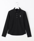 【23区 ゴルフ/NIJYUSANKU GOLF】の飽きずに使えるベーシックアイテム【WOMEN】】 リブポロシャツ ブラック系|ID: prp329100004767459 ipo3291000000034526345