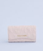 【メゾンドフルール/Maison de FLEUR】のリボンキルティングロングウォレット Pink|ID: prp329100004767471 ipo3291000000034526463