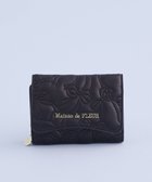 【メゾンドフルール/Maison de FLEUR】のリボンキルティングウォレット Black|ID: prp329100004767472 ipo3291000000034526466