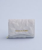 【メゾンドフルール/Maison de FLEUR】のリボンキルティングウォレット Sax|ID: prp329100004767472 ipo3291000000034526468