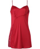 【ウィング/Wing】のキャミソール PB8000とペア 【8000シリーズ】 ロング丈 PS8000 ウイング/ワコール レッド|ID: prp329100004767473 ipo3291000000034526471