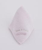 【メゾンドフルール/Maison de FLEUR】のラメリボンタオルハンカチ Pink|ID: prp329100004767475 ipo3291000000034526477