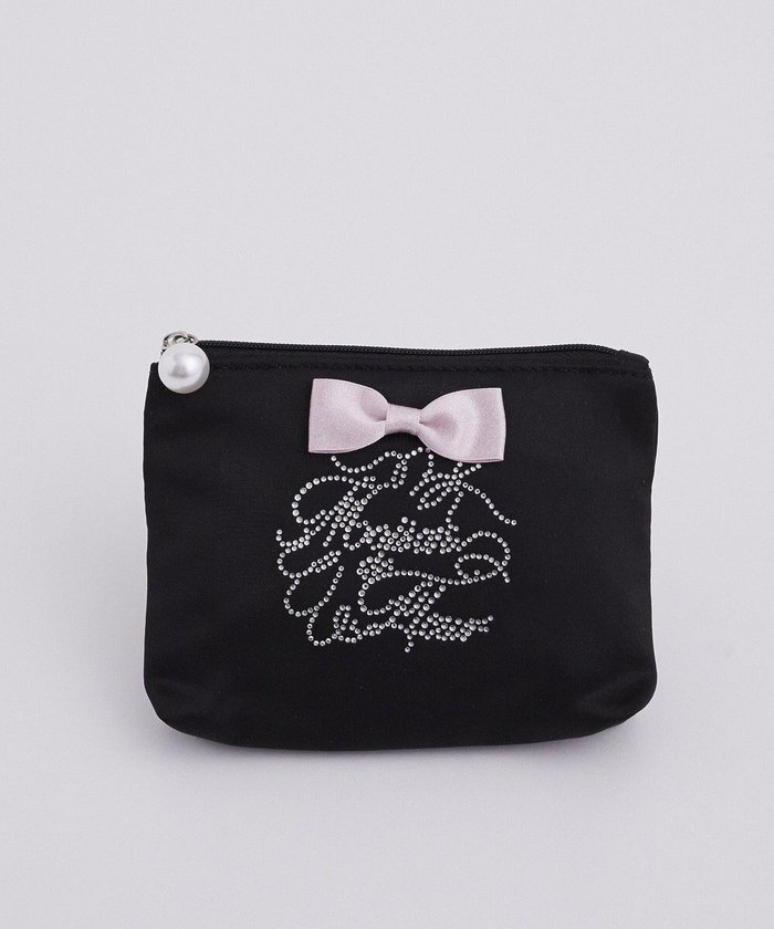 【メゾンドフルール/Maison de FLEUR】のシャイニーリボンティッシュケース インテリア・キッズ・メンズ・レディースファッション・服の通販 founy(ファニー) https://founy.com/ ファッション Fashion レディースファッション Fashion for Women ミニ財布・二つ折り財布 Wallets & Card Cases ポーチ&ミニバッグ Pouches & Mini Bags おすすめ Recommended / Our Picks ギフト プレゼント Gift / Present コンパクト Compact, Small Size ストーン Stone, Gem-Like ポケット Pocket, Pocket Detail ポーチ Pouch, Small Case 財布 Wallet, Purse |ID: prp329100004767477 ipo3291000000034526482