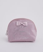【メゾンドフルール/Maison de FLEUR】のシャイニーリボンラウンドポーチ Pink|ID: prp329100004767478 ipo3291000000034526489