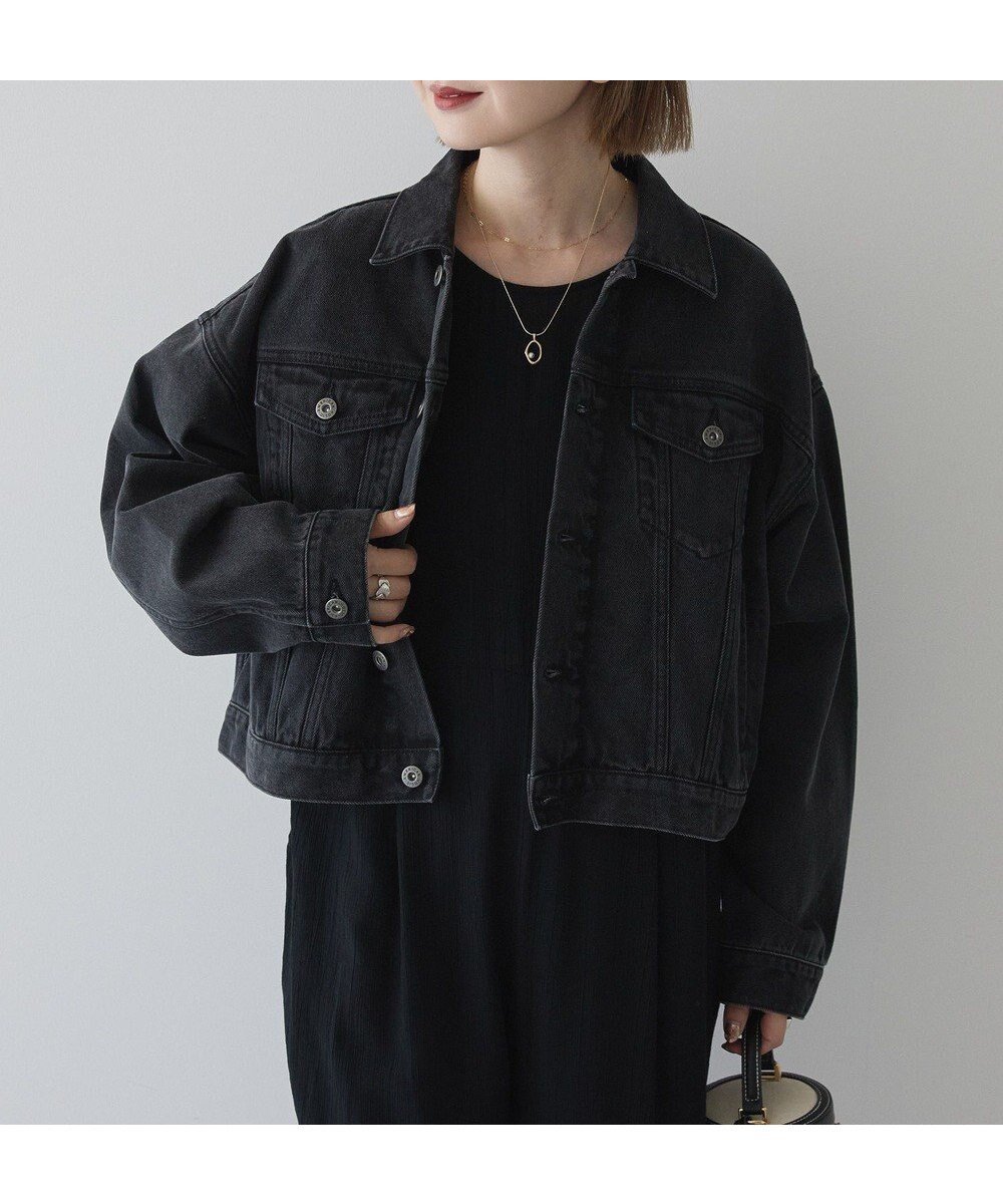 【アメリカンホリック/AMERICAN HOLIC】のデニムジャケット 人気、トレンドファッション・服の通販 founy(ファニー) ファッション Fashion レディースファッション Fashion for Women アウター Coat / Outerwear Collection レディースジャケット・軽アウター Jackets デニムジャケット / カジュアルアウター Denim Jackets アメリカン American Style ジャケット Jacket, Outerwear スタイリッシュ Stylish, Fashionable デニム Denim, Jeans Material トレンド Trend, Trending Now 定番 Standard, Basic Item フォルム Silhouette, Form ポケット Pocket, Pocket Detail ルーズ Loose, Oversized A/W・秋冬 Autumn/Winter おすすめ Recommended / Our Picks 2025年 2025 2025-2026秋冬・A/W Autumn/Winter 2025–26 AW25–26 other-1|ID: prp329100004767480 ipo3291000000034526495