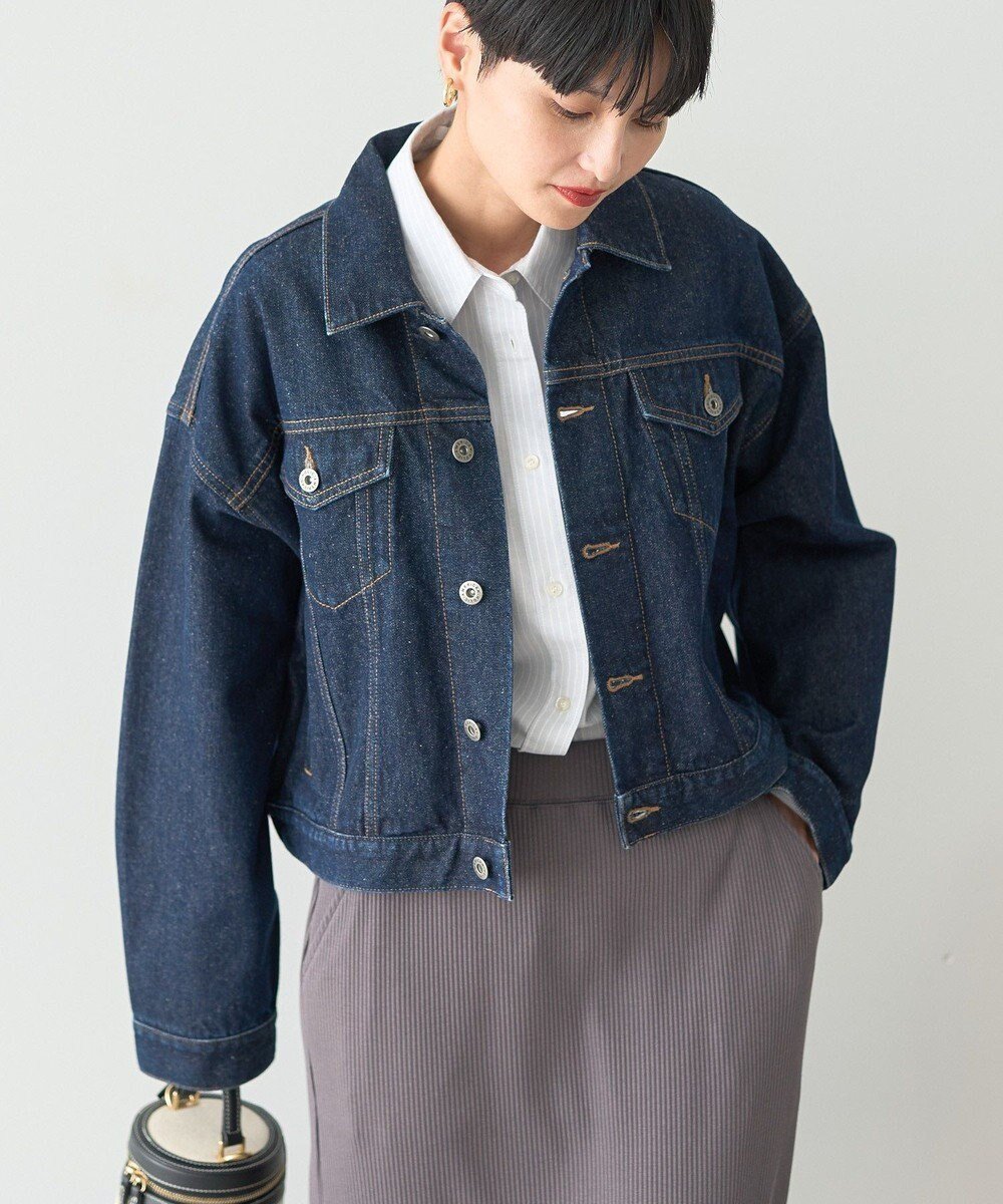 【アメリカンホリック/AMERICAN HOLIC】のデニムジャケット インテリア・キッズ・メンズ・レディースファッション・服の通販 founy(ファニー) ファッション Fashion レディースファッション Fashion for Women アウター Coat / Outerwear Collection レディースジャケット・軽アウター Jackets デニムジャケット / カジュアルアウター Denim Jackets アメリカン American Style ジャケット Jacket, Outerwear スタイリッシュ Stylish, Fashionable デニム Denim, Jeans Material トレンド Trend, Trending Now 定番 Standard, Basic Item フォルム Silhouette, Form ポケット Pocket, Pocket Detail ルーズ Loose, Oversized A/W・秋冬 Autumn/Winter おすすめ Recommended / Our Picks 2025年 2025 2025-2026秋冬・A/W Autumn/Winter 2025–26 AW25–26 One Wash|ID: prp329100004767480 ipo3291000000034526498