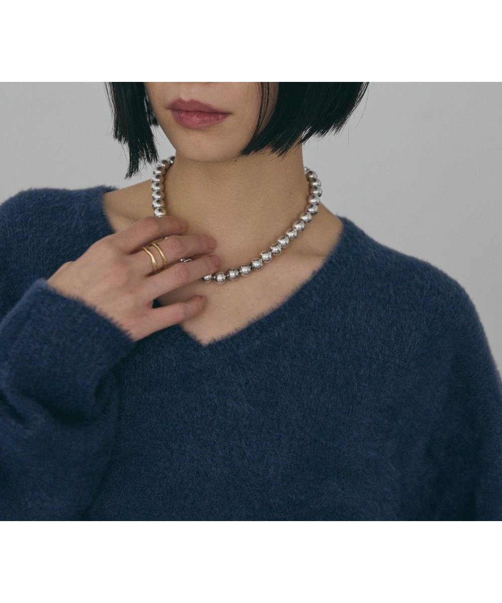 【アメリカンホリック/AMERICAN HOLIC】のメタルボールショートネックレス 人気、トレンドファッション・服の通販 founy(ファニー) 　ファッション　Fashion　レディースファッション　Fashion for Women　ジュエリー　Jewelry　ネックレス　Necklaces & Pendants　アクセサリー　Fashion Accessories　アメリカン　American Style　クール　Cool, Chic　コンパクト　Compact, Small Size　ショート　Short, Short Length　スタイリッシュ　Stylish, Fashionable　ネックレス　Necklace, Pendant Necklace　フィット　Fit, Slim Fit　メタル　Metal, Metal Parts　軽量　Lightweight, Ultra Light　 other-1|ID: prp329100004767481 ipo3291000000034779243