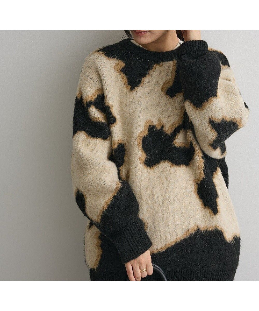 【クラフトスタンダードブティック/CRAFT STANDARD BOUTIQUE】のアニマルジャカードニットプルオーバー 人気、トレンドファッション・服の通販 founy(ファニー) ファッション Fashion レディースファッション Fashion for Women トップス・カットソー Cut & Sew Tops ニット Knit Tops & Sweaters カジュアルプルオーバー・ニットトップス Pullovers & Knit Tops / Casual Pullovers アニマル Animal Print ショルダー Shoulder, Shoulder Strap シンプル Simple, Minimal スラックス Slacks, Dress Pants セーター Sweater, Knitwear デニム Denim, Jeans Material トレンド Trend, Trending Now ドロップ Drop Shoulder, Dropped Style ハーフ Half, Half-Length ボトム Bottoms, Lower Wear ポケット Pocket, Pocket Detail ロング Long, Long-Length A/W・秋冬 Autumn/Winter エレガント 上品 Elegant other-1|ID: prp329100004767485 ipo3291000000034526514
