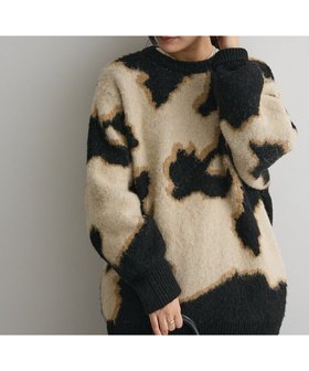 【クラフトスタンダードブティック/CRAFT STANDARD BOUTIQUE】のアニマルジャカードニットプルオーバー 人気、トレンドファッション・服の通販 founy(ファニー) ファッション Fashion レディースファッション Fashion for Women トップス・カットソー Cut & Sew Tops ニット Knit Tops & Sweaters カジュアルプルオーバー・ニットトップス Pullovers & Knit Tops / Casual Pullovers アニマル Animal Print ショルダー Shoulder, Shoulder Strap シンプル Simple, Minimal スラックス Slacks, Dress Pants セーター Sweater, Knitwear デニム Denim, Jeans Material トレンド Trend, Trending Now ドロップ Drop Shoulder, Dropped Style ハーフ Half, Half-Length ボトム Bottoms, Lower Wear ポケット Pocket, Pocket Detail ロング Long, Long-Length A/W・秋冬 Autumn/Winter エレガント 上品 Elegant |ID:prp329100004767485