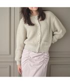 【フェルゥ/Feroux】の【洗える】ラメシャギー カーディガン ベージュ系|ID: prp329100004767487 ipo3291000000034526522
