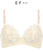 【ウィング/Wing】のブラジャー 背中の段差をスムージング バストの脇流れをブロック 脇高設計(バック) 吸汗速乾(カップ肌側) 【後ろ姿きれいブラ】 ブラ KB2720 ウイング/ワコール クリーム|ID: prp329100004767489 ipo3291000000034526538