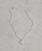 【アースミュージックアンドエコロジー/earth music&ecology】のレイヤードチェーンメダリオンネックレス Silver|ID: prp329100004767495 ipo3291000000034526573