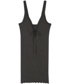 【アンフィ/AMPHI】のあったかインナー 薄手 リブ素材 キャミソール UWF160 アンフィ/ワコール ブラック|ID: prp329100004767499 ipo3291000000034526592