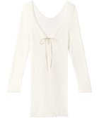 【アンフィ/AMPHI】のあったかインナー 薄手 リブ素材 9分袖 長袖 UWF360 アンフィ/ワコール アイボリー|ID: prp329100004767500 ipo3291000000034526594