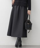 【23区/NIJYUSANKU】の【洗える】フルーフィーツイル フレア スカート ブラック系|ID: prp329100004767501 ipo3291000000034526600