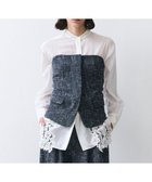 【ベイジ,/BEIGE,】のTRIPHANE / バックニットツイードビスチェ Navy Mix|ID: prp329100004767502 ipo3291000000035696363