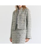 【ベイジ,/BEIGE,】のBERYL / ファンシーツイードノーカラージャケット 人気、トレンドファッション・服の通販 founy(ファニー) ファッション Fashion レディースファッション Fashion for Women アウター Coat / Outerwear Collection レディースジャケット・軽アウター Jackets ノーカラージャケット / シンプル上品コーデ Collarless Jackets オケージョン Occasion Wear 春 Spring ジャケット Jacket, Outerwear セットアップ Set-Up, Coordinated Outfit ツイード Twill, Twill Weave デニム Denim, Jeans Material フリンジ Fringe, Tassel ポケット Pocket, Pocket Detail S/S・春夏 SS, Spring/Summer, Warm Season 新作・新入荷 New Arrivals / New In 夏 Summer エレガント 上品 Elegant thumbnail Khaki Mix|ID: prp329100004767503 ipo3291000000034526607