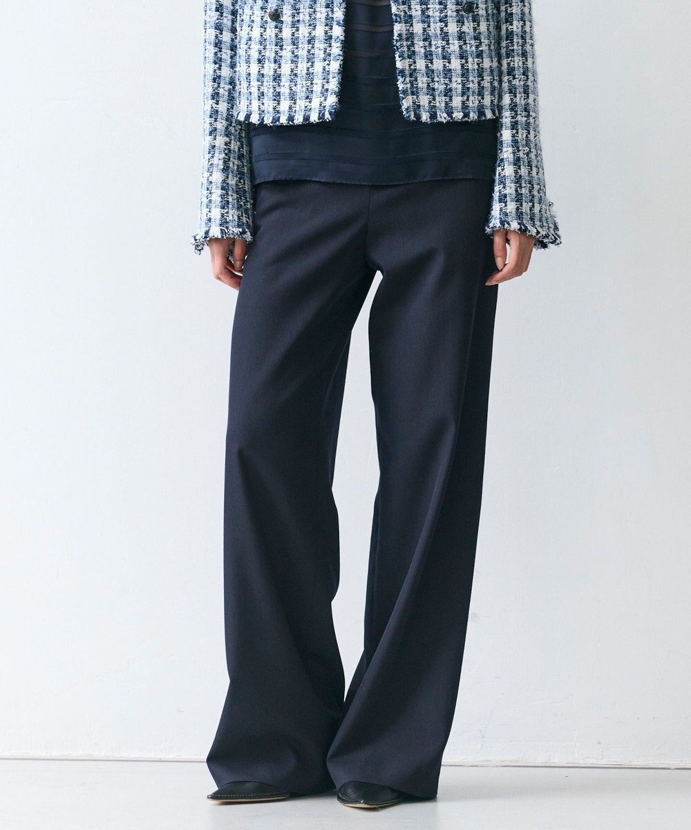 【ベイジ,/BEIGE,】のLAZUL / マリンボタンワイドパンツ インテリア・キッズ・メンズ・レディースファッション・服の通販 founy(ファニー) 　ファッション　Fashion　レディースファッション　Fashion for Women　パンツ　Pants & Trousers　シンプル　Simple, Minimal　ジャケット　Jacket, Outerwear　フォルム　Silhouette, Form　フロント　Front, Front Design　モダン　Modern, Contemporary　ワイド　Wide, Wide Fit　夏　Summer　S/S・春夏　SS, Spring/Summer, Warm Season　A/W・秋冬　Autumn/Winter　Navy|ID: prp329100004767506 ipo3291000000034526617