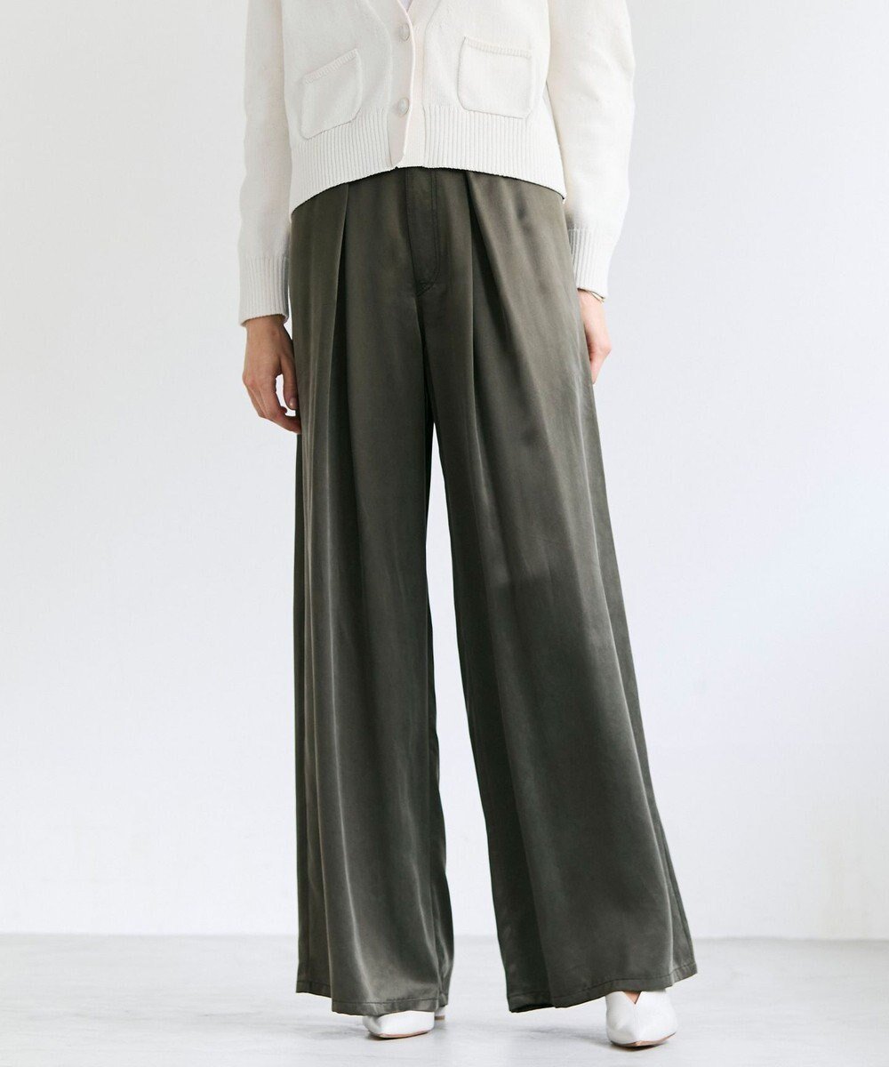 【ベイジ,/BEIGE,】のFRANKLIN / ドレープタックワイドパンツ 人気、トレンドファッション・服の通販 founy(ファニー) 　ファッション　Fashion　レディースファッション　Fashion for Women　パンツ　Pants & Trousers　インディゴ　Indigo Denim　キュプラ　Cupro, Eco Fabric　シンプル　Simple, Minimal　デニム　Denim, Jeans Material　ドレープ　Drape, Draping Fabric　ボックス　Boxy, Box Shape　ロング　Long, Long-Length　ワイド　Wide, Wide Fit　ヴィンテージ　Vintage Style　夏　Summer　S/S・春夏　SS, Spring/Summer, Warm Season　A/W・秋冬　Autumn/Winter　 other-1|ID: prp329100004767507 ipo3291000000034526618