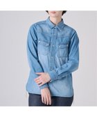 【リポトレンタアンニ/Ripo trenta anni】のDENIM STANDARD SHIRT BLUE|ID: prp329100004767513 ipo3291000000034526651