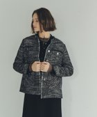 【イェッカ ヴェッカ/YECCA VECCA】のノーカラーツイードジャケット Black|ID: prp329100004767516 ipo3291000000034526665